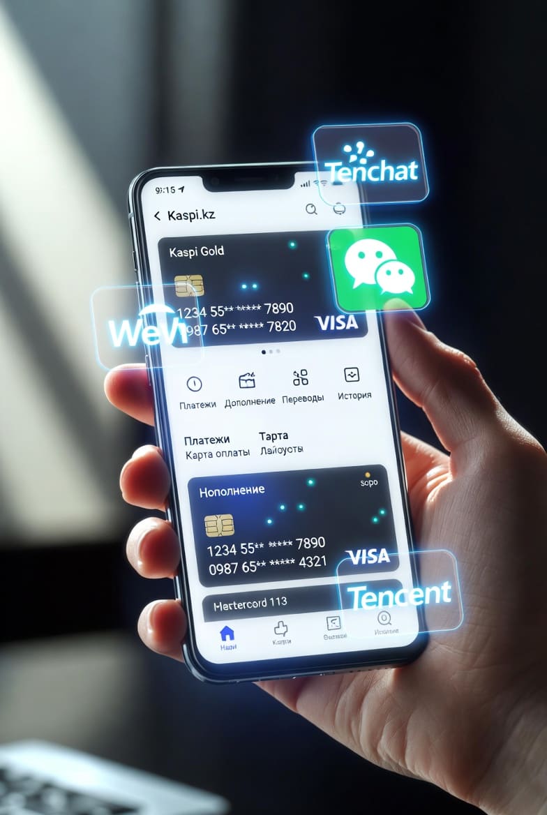 Tencent купил долю в Kaspi.kz